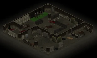 Layout of the Gun Store (A)