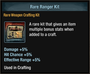 Rare Ranger Crafting