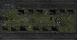 A suburban street as it appears on the map.