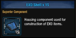 Exo shell
