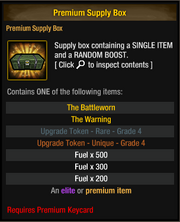 Premium Supply Box 20