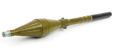A detachable RPG rocket