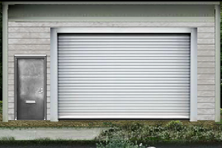 Exterior of the warehouse.