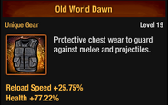 Unique Old World Dawn Tactical vest variation (TLS:DZ)