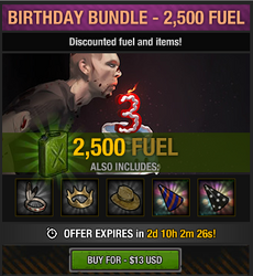 Birthday Bundle 2500