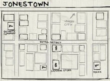Mapa de Janestown