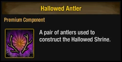 Hallowed Antler
