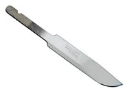 A knife's blade in real life.