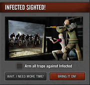 Infected sighted