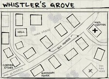 Mapa de Whistler's Grove.
