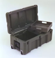 A military footlocker in real life (Hardigg brand)