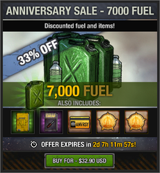 Anniversary Sale - 7000 - $32.90 USD