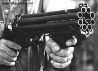 The Colt Defender Mk I, likely the basis for the Six Sixty Six.