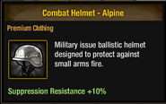 Tlsdz combat helmet - alpine