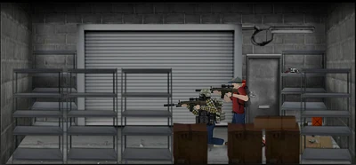 Inside the warehouse