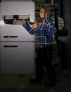 The Hell Slinger armed and ready.