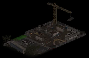 Layout of the Construction Site (D)