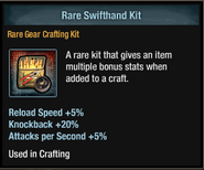Rare Swifthand Crafting Kit