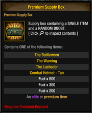 Premium Supply Box 1