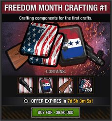 Freedom Month Crafting #1 - $9.90 USD