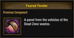 Tlsdz feared fender