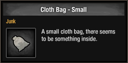 Cloth Bag - Small
