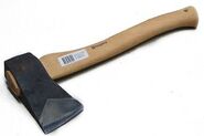 A hatchet as seen in real life