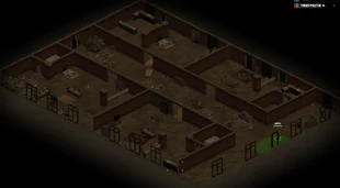 Layout of the Large Residence (B)