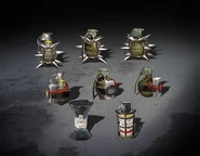 Promotional Facebook picture depicting all new grenades