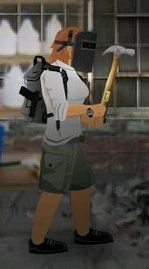 Survivor with a claw hammer