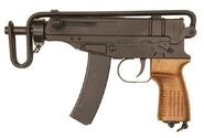 The Škorpion vz. 61, which bears a vague resemblance to the IGNIS
