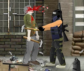 Duelling with claw hammers