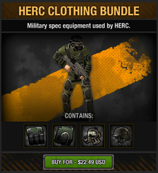 HERC Clothing Bundle - $22.49 USD