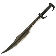 A replica of the Sword of Sparta