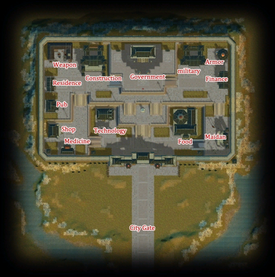 Guild City map