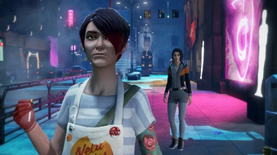 Not just Zoë makes life changing choices. Indeed, it's the most difficult choice Nela ever faced as well.