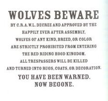 Warning