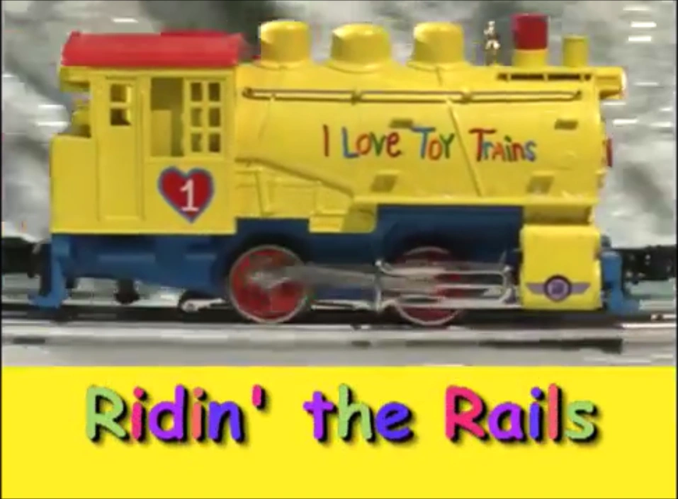 I Love Toy Trains Ridin' the Rails TM books and video Wiki Fandom