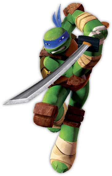 Tortugas Ninja - Leonardo - Figura Básica, Tortugas Ninja