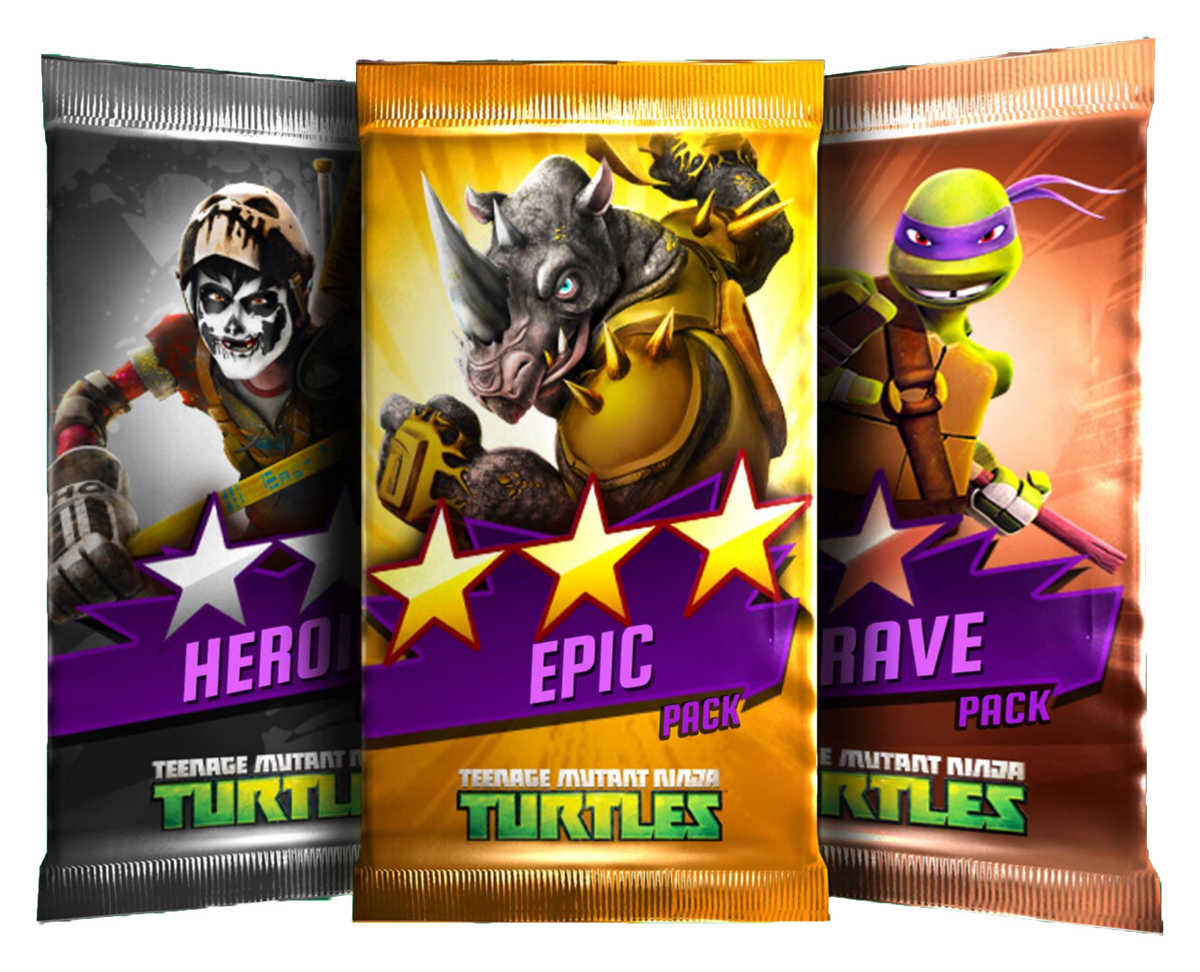 TMNT Legends Card Pack Codes - wide 2