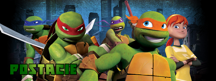 TMNT postacie