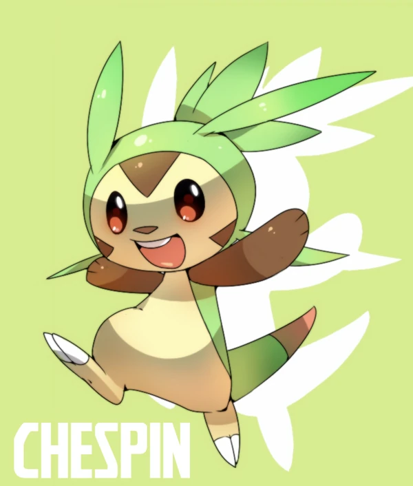 Chespin Evolved Pokemon
