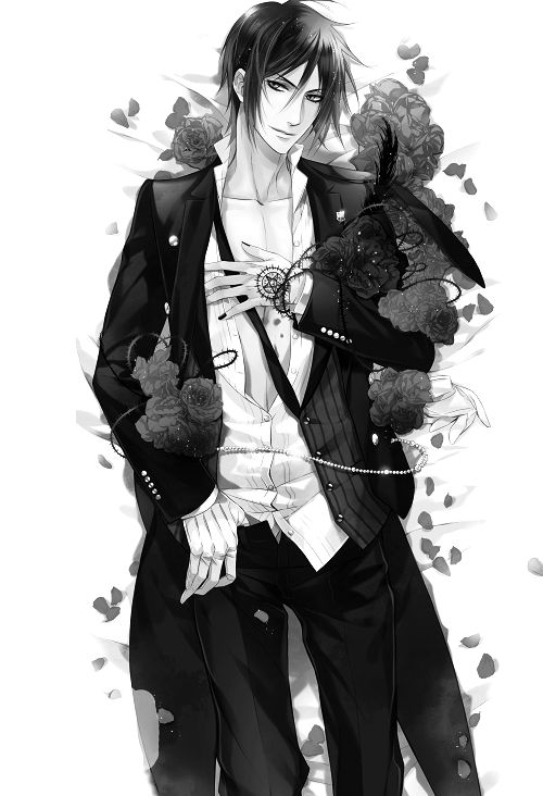 Sebastian Michaelis Ciel Phantomhive Black Butler Anime, sebastian,  television, manga, fictional Character png | PNGWing