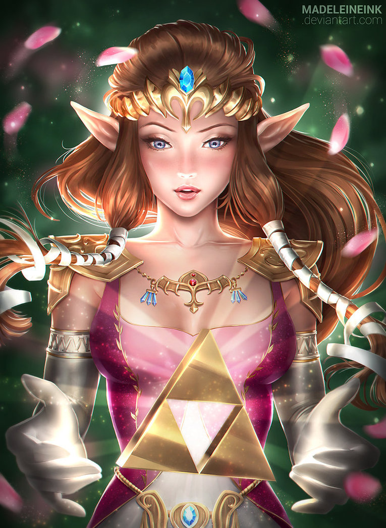 princess zelda fan art