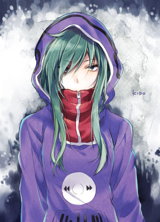 Mekakucity actors Kagerou Project KIDO TSUBOMI Purple Cosplay