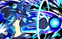 SHINY LUCARIO: AURA SURGE by MACH-13 on Newgrounds