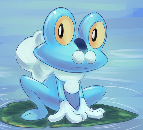 froakie evolution fan art