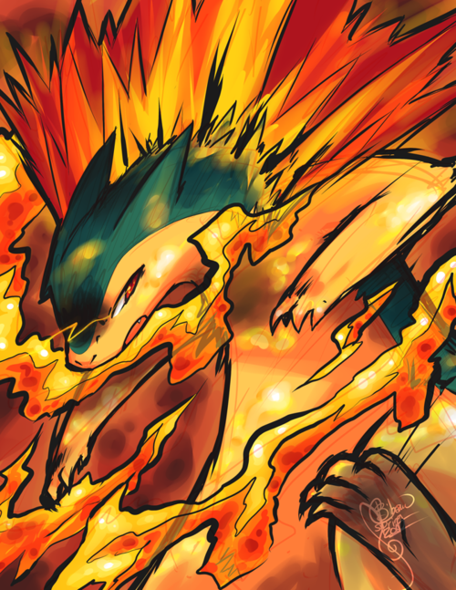 Pokémon X et Y Mega Typhlosion