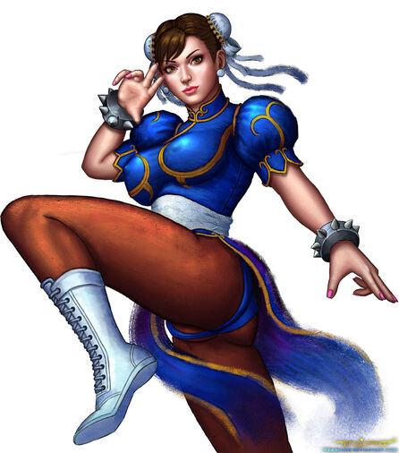 Chun-Li é uma personagem de - Girls of Comics Rainbow