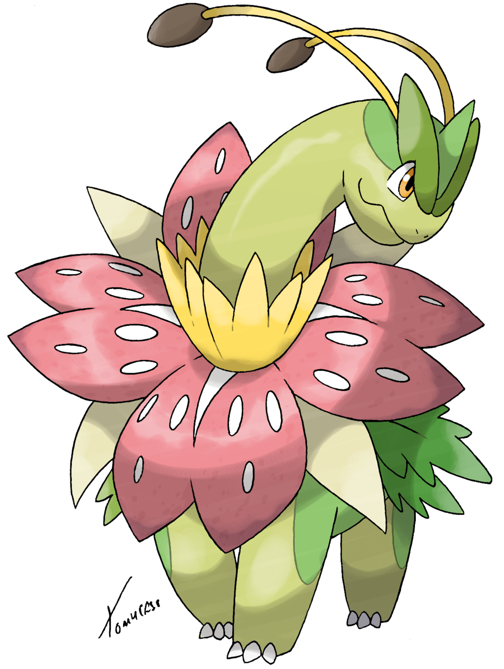 Pokemons Tipo Planta, Parte - Mega Meganium Transparent PNG